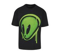 Mister Tee T-Shirt Dripping Alien Head Oversize MT3879 Black-S