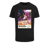 T-Shirt MISTERTEE "MisterTee Every Step Counts Tee", Jungen, Gr. XL, schwarz, 100% Baumwolle, bedruckt, normal, Rundhals, Shirts T-Shirt (23575861-XL) schwarz