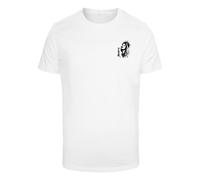 T-Shirt MISTERTEE "MisterTee Faith In Mary Tee", Herren, Gr. XS, weiß, 100% Baumwolle, bedruckt, normal, Rundhals, Shirts T-Shirt (67820439-XS) weiß