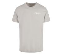 T-Shirt MISTERTEE "MisterTee Fearless Crow Tee", Damen, Gr. 4XL, lightasphalt, 100% Baumwolle, bedruckt, normal, Rundhals, Shirts T-Shirt (58212206-4XL)