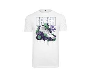 T-Shirt MISTERTEE "MisterTee Fresh Like That Tee", Jungen, Gr. XS, weiß, 100% Baumwolle, bedruckt, normal, Rundhals, Shirts T-Shirt (93720429-XS) weiß