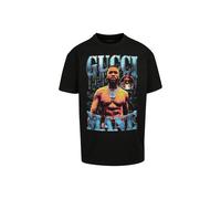 T-Shirt MISTERTEE "MisterTee Gucci Mane Drip Tee Oversize Tee", Damen, Gr. XL, schwarz, 100% Baumwolle, bedruckt, normal, Rundhals, Shirts T-Shirt (64014123-XL) schwarz