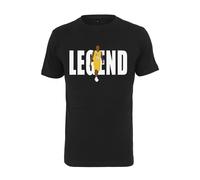 Mister Tee Herren Shirt schwarz / weiß / neongelb / dunkelbraun / neonlila, Größe XS, 5049986 Schwarz / Weiß / Neongelb / Dunkelbraun / Neonlila XS