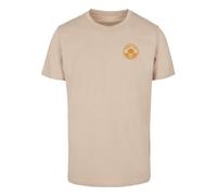 T-Shirt MISTERTEE "MisterTee Herren Beach Paradise Tee", Damen, Gr. 5XL, sand, 100% Baumwolle, bedruckt, normal, Rundhals, Shirts T-Shirt (86953165-5XL) sand