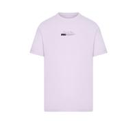 T-Shirt MISTERTEE "MisterTee Herren Become the Change Butterfly 2.0 Tee", Damen, Gr. 5XL, lila, 100% Baumwolle, bedruckt, normal, Rundhals, Shirts T-Shirt (28201267-5XL) lila