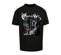T-Shirt MISTERTEE "MisterTee Herren Cypress Hill Temples of Boom Oversize Tee", Damen, Gr. S, schwarz, 100% Baumwolle, unifarben, oversize, Rundhals, Shirts T-Shirt (16672419-S) schwarz