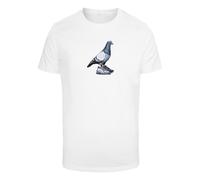 Mister Tee Herren Dove Sneaker Tee S White