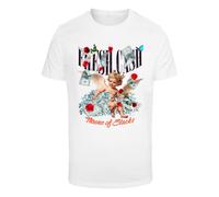 T-Shirt MISTERTEE "MisterTee Herren Fresh Cash Tee", Herren, Gr. XXL, weiß, 100% Baumwolle, bedruckt, normal, Rundhals, Shirts T-Shirt (20337325-XXL) weiß
