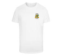 T-Shirt MISTERTEE "MisterTee Herren It's Ok Tee", Damen, Gr. M, weiß, 100% Baumwolle, bedruckt, normal, Rundhals, Shirts T-Shirt (58569113-M) weiß