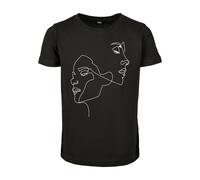 Mister Tee T-Shirt Kids One Line Short Sleeve Tee Black-122/128