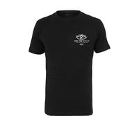 T-Shirt MISTERTEE "MisterTee Herren Know Your Destiny Tee", Herren, Gr. S, schwarz, 100% Baumwolle, unifarben, normal, Rundhals, Shirts T-Shirt (75075959-S)
