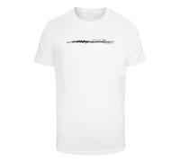T-Shirt MISTERTEE "MisterTee Herren Live In The Moment Tee", Herren, Gr. 3XL, weiß, 100% Baumwolle, bedruckt, normal, Rundhals, Shirts T-Shirt (97592908-XXXL) weiß