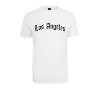 Mister Tee Herren T-Shirt Los Angeles Wording Tee White XS