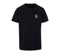 T-Shirt MISTERTEE "MisterTee Herren More Espresso Less Depresso Tee EMB", Damen, Gr. 3XL, schwarz, 100% Baumwolle, bedruckt, normal, Racerback, Shirts T-Shirt (92459902-XXXL) schwarz