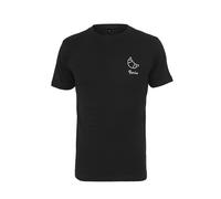 T-Shirt MISTERTEE "MisterTee Herren Paris Tee", Jungen, Gr. XS, schwarz, 100% Baumwolle, unifarben, normal, Rundhals, Shirts T-Shirt (26880244-XS) schwarz