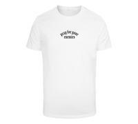 T-Shirt MISTERTEE "MisterTee Herren Pray For Your Enemies Tee", Jungen, Gr. XS, weiß, 100% Baumwolle, bedruckt, normal, Rundhals, Shirts T-Shirt (55691536-XS) weiß