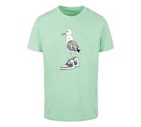 Mister Tee T-Shirt Seagull Sneakers MT1926 Neo Mint-XS