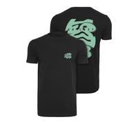 T-Shirt MISTERTEE "MisterTee Herren So Lost Tee", Herren, Gr. XS, schwarz, 100% Baumwolle, unifarben, normal, Rundhals, Shirts T-Shirt (30875627-XS) schwarz