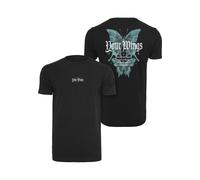 T-Shirt MISTERTEE "MisterTee Herren Spread Your Wings And Fly Tee", Herren, Gr. 3XL, schwarz, 100% Baumwolle, unifarben, normal, Rundhals, Shirts T-Shirt (45880117-XXXL) schwarz