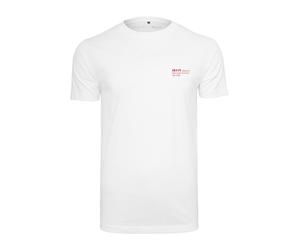 T-Shirt MISTERTEE "MisterTee Herren That Noise Tee", Jungen, Gr. M, weiß, 100% Baumwolle, unifarben, normal, Rundhals, Shirts T-Shirt (33025550-M) weiß