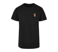 T-Shirt MISTERTEE "MisterTee Herren Today Is Fryday Tee", Jungen, Gr. XXL, schwarz, 100% Baumwolle, bedruckt, normal, Rundhals, Shirts T-Shirt (93425107-XXL) schwarz