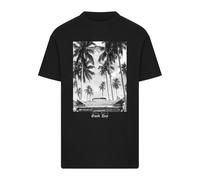 T-Shirt MISTERTEE "MisterTee Herren Today Was A Good Day Tee", Herren, Gr. S, schwarz, 100% Baumwolle, bedruckt, normal, Rundhals, Shirts T-Shirt (92408902-S)