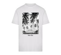 T-Shirt MISTERTEE "MisterTee Herren Today Was A Good Day Tee", Herren, Gr. S, weiß, 100% Baumwolle, bedruckt, normal, Rundhals, Shirts T-Shirt (23356849-S)