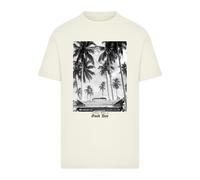 T-Shirt MISTERTEE "MisterTee Herren Today Was A Good Day Tee", Jungen, Gr. S, sand, 100% Baumwolle, bedruckt, normal, Rundhals, Shirts T-Shirt (53087962-S) sand