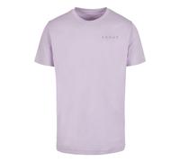 T-Shirt MISTERTEE "MisterTee Herren Trust Dove T-Shirt", Damen, Gr. XXL, lila, 100% Baumwolle, bedruckt, normal, Rundhals, Shirts T-Shirt (14949042-XXL) lila