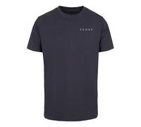 T-Shirt MISTERTEE "MisterTee Herren Trust Dove T-Shirt", Herren, Gr. L, navy, 100% Baumwolle, bedruckt, normal, Rundhals, Shirts T-Shirt (84909421-L)