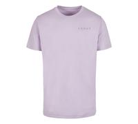 T-Shirt MISTERTEE "MisterTee Herren Trust Dove T-Shirt", Damen, Gr. XXL, lila, 100% Baumwolle, bedruckt, normal, Rundhals, Shirts T-Shirt (14949042-XXL) lila