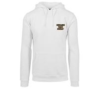 T-Shirt MISTERTEE "MisterTee Herren Vintage Ballin Hoodie", Damen, Gr. S, weiß, 65% Baumwolle, 35% Polyester, bedruckt, normal, Rundhals, Shirts T-Shirt (18499259-S) weiß