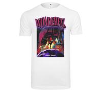T-Shirt MISTERTEE "MisterTee Herren Wonderful Tee", Damen, Gr. XXL, weiß, 100% Baumwolle, unifarben, normal, Rundhals, Shirts T-Shirt (20081819-XXL) weiß