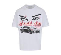Mister Tee T-Shirt King Of The Race Oversize MT3849 White-M