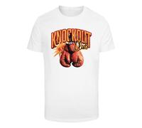 T-Shirt MISTERTEE "MisterTee Knockout Club Tee", Damen, Gr. XL, weiß, 100% Baumwolle, bedruckt, normal, Rundhals, Shirts T-Shirt (91920747-XL) weiß
