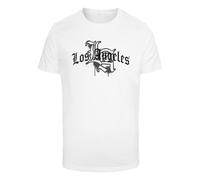 Mister Tee T-Shirt LA Wording MT3792 White-L