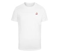 Mister Tee T-Shirt Life´s Sweet Cherries Weiß Größe L