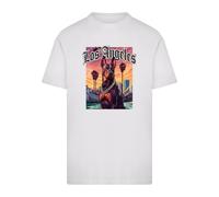 Mister Tee T-Shirt Los Angeles Dog MT3987 White-L