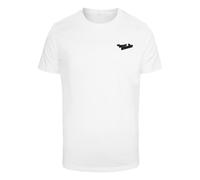T-Shirt MISTERTEE "MisterTee One Ride Tee", Herren, Gr. 3XL, weiß, 100% Baumwolle, bedruckt, normal, Rundhals, Shirts T-Shirt (38387923-XXXL) weiß