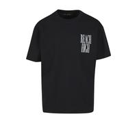 T-Shirt MISTERTEE "MisterTee Reach High Oversize Tee", Damen, Gr. M, schwarz, 100% Baumwolle, bedruckt, loose fit, Rundhals, Shirts T-Shirt (34391722-M)