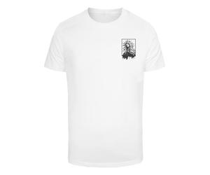 T-Shirt MISTERTEE "MisterTee Sacred Mary Tee", Jungen, Gr. S, weiß, 100% Baumwolle, bedruckt, normal, Rundhals, Shirts T-Shirt (84573907-S) weiß