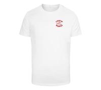 T-Shirt MISTERTEE "MisterTee Slice Of Heaven Pizza Tee", Damen, Gr. XS, weiß, 100% Baumwolle, bedruckt, normal, Rundhals, Shirts T-Shirt (51427147-XS) weiß