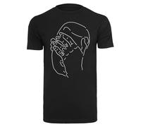 T-Shirt MISTERTEE "MisterTee True Tee", Damen, Gr. M, schwarz, 100% Baumwolle, bedruckt, normal, Rundhals, Shirts T-Shirt (27259518-M)