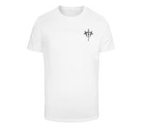 T-Shirt MISTERTEE "MisterTee Trust In Faith Tee", Herren, Gr. XS, weiß, 100% Baumwolle, bedruckt, normal, Rundhals, Shirts T-Shirt (40334141-XS) weiß