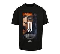 T-Shirt MISTERTEE "MisterTee Unisex Dusa Painting Oversize Tee", Damen, Gr. XXL, schwarz, 100% Baumwolle, unifarben, oversize, Rundhals, Shirts T-Shirt (67318945-XXL) schwarz