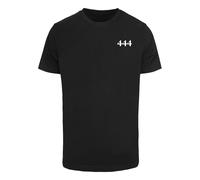 T-Shirt MISTERTEE "MisterTee Wings Of Spirit Tee", Jungen, Gr. M, schwarz, 100% Baumwolle, bedruckt, normal, Rundhals, Shirts T-Shirt (62081344-M) schwarz