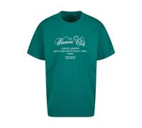 T-Shirt MISTERTEE "MisterTee Winners Club Oversize Tee", Damen, Gr. 4XL, grün, 100% Baumwolle, bedruckt, oversize, Rundhals, Shirts T-Shirt (52364132-4XL) grün