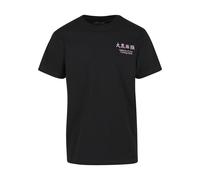 T-Shirt MISTERTEE "MisterTee Yokohama Race Tee", Jungen, Gr. 5XL, schwarz, 100% Baumwolle, bedruckt, normal, Rundhals, Shirts T-Shirt (72283813-5XL) schwarz