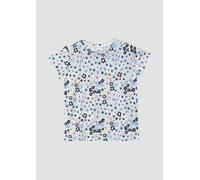 T-Shirt mit All-over-Print im Loose Fit 116/122 weiß 2163371.01A2.116_122