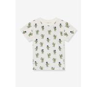 T-Shirt mit Allover-Print Jungen MINYMO creme Gr. 140